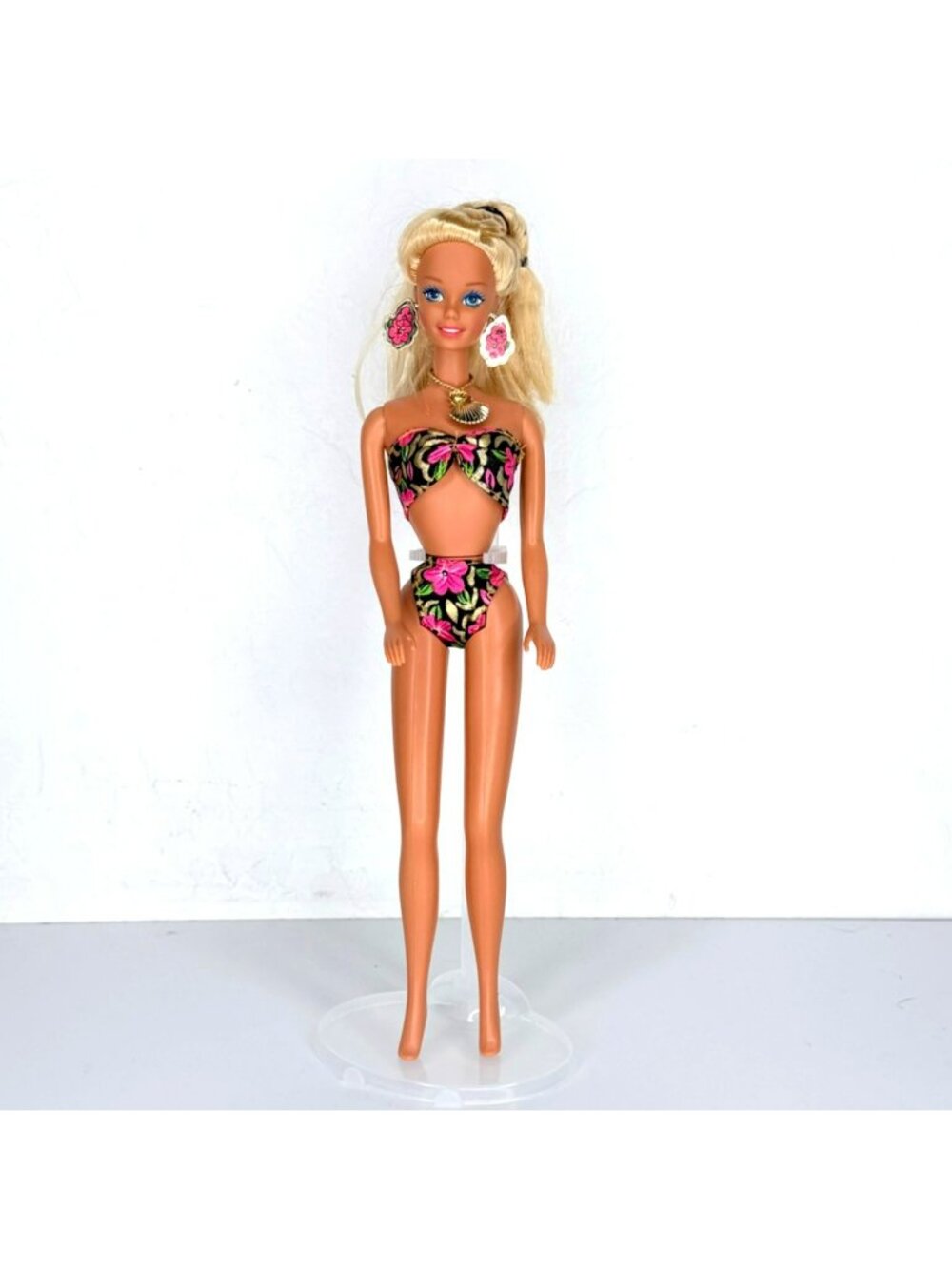 Vintage Tropical Splash Barbie Doll 12446 Bikini 1994
